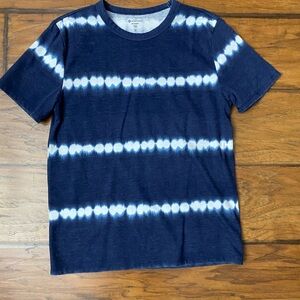 Boys Navy Tie-Dye Short Sleeve Tee Size 8